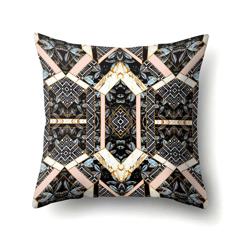 Polyester Pillowcase Automobile Decoration Home Printed Pillowcase
