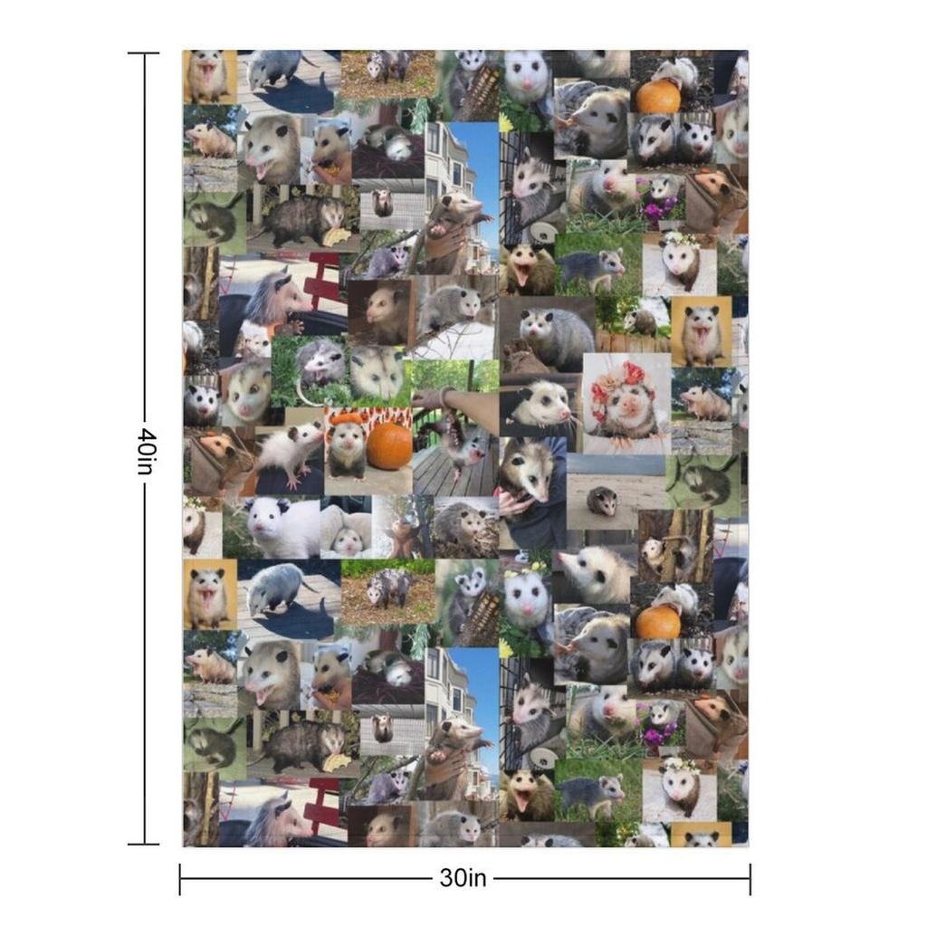 Ultimate Opossums (4K) Throw Blanket Picnic Baby Sofa Softest Blankets