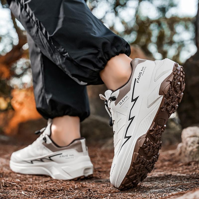 Mens Casual Sneakers Breathable Comfort Mesh Running Shoes Mens Outdoor Non-slip Hiking Outdoor Climbing Shoes Zapatillas Hombre