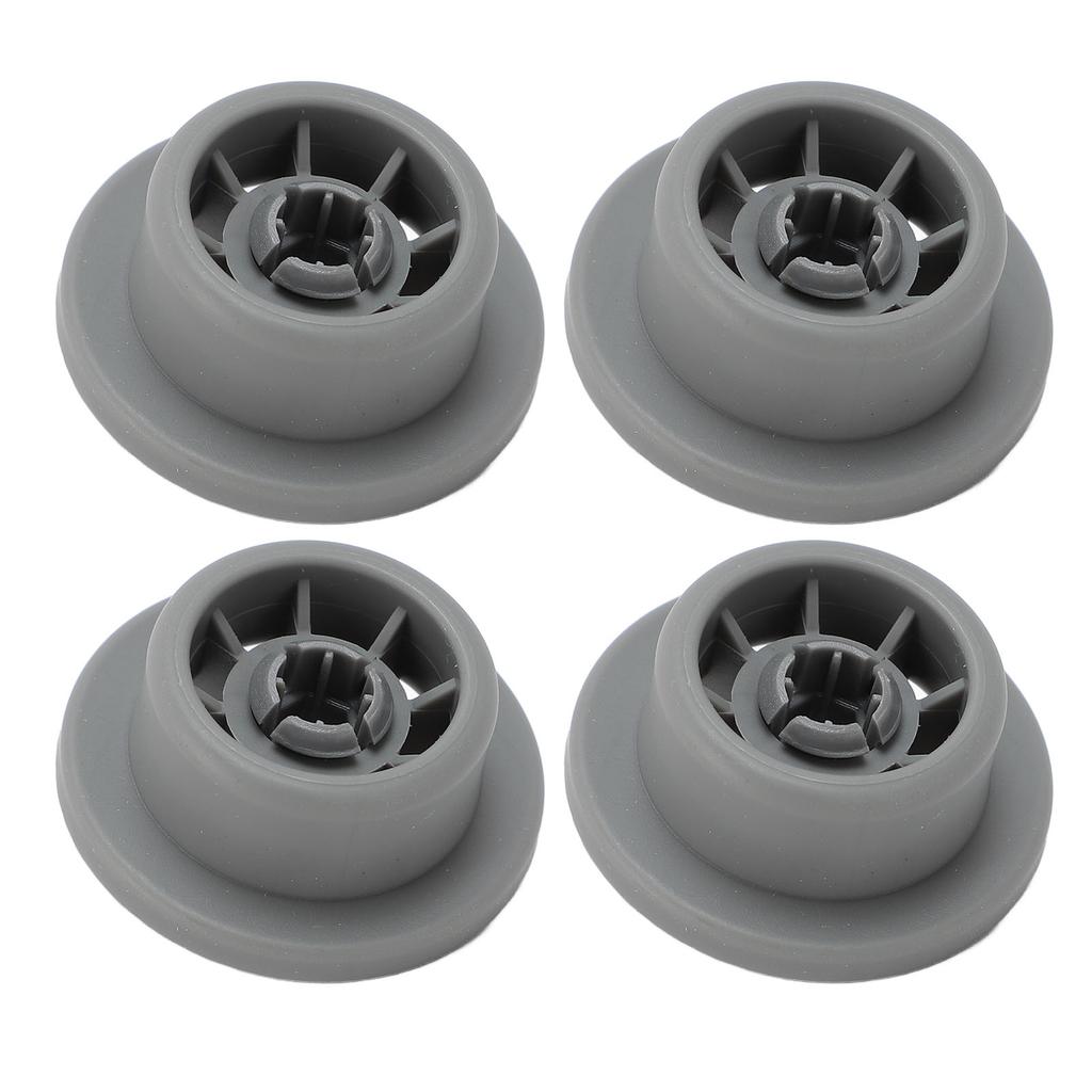 4PCS Dishwasher Lower Rack Wheels for Neff 165314 Lower Basket Rail Replacement Roller