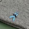 Bowknot Ribbon Brooch Pin Metal Badge for Warmth Support Corporate Event and Casual Lookings Clothes Decoration 10PCS
