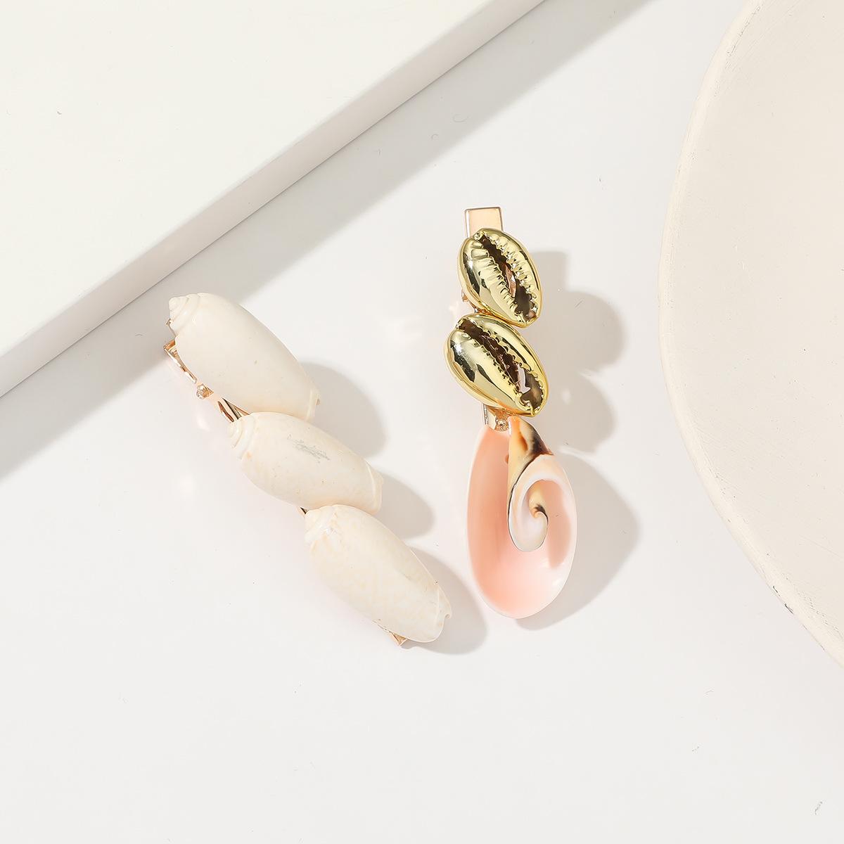 

Pinkdudu Популярні натуральні мушлі Шпильки своїми руками Модні мінімалістичні заколки для волосся в стилі бохо для жінок Ювелірні подарунки PD1827 A