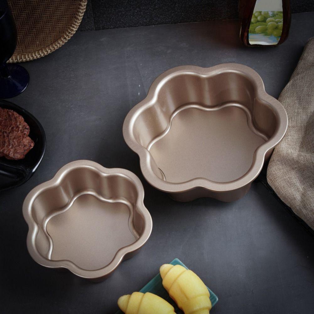 Anti-rust Non-stick Baking Pan Reusable Sponge Cake Mold Durable Baking Tray  Household