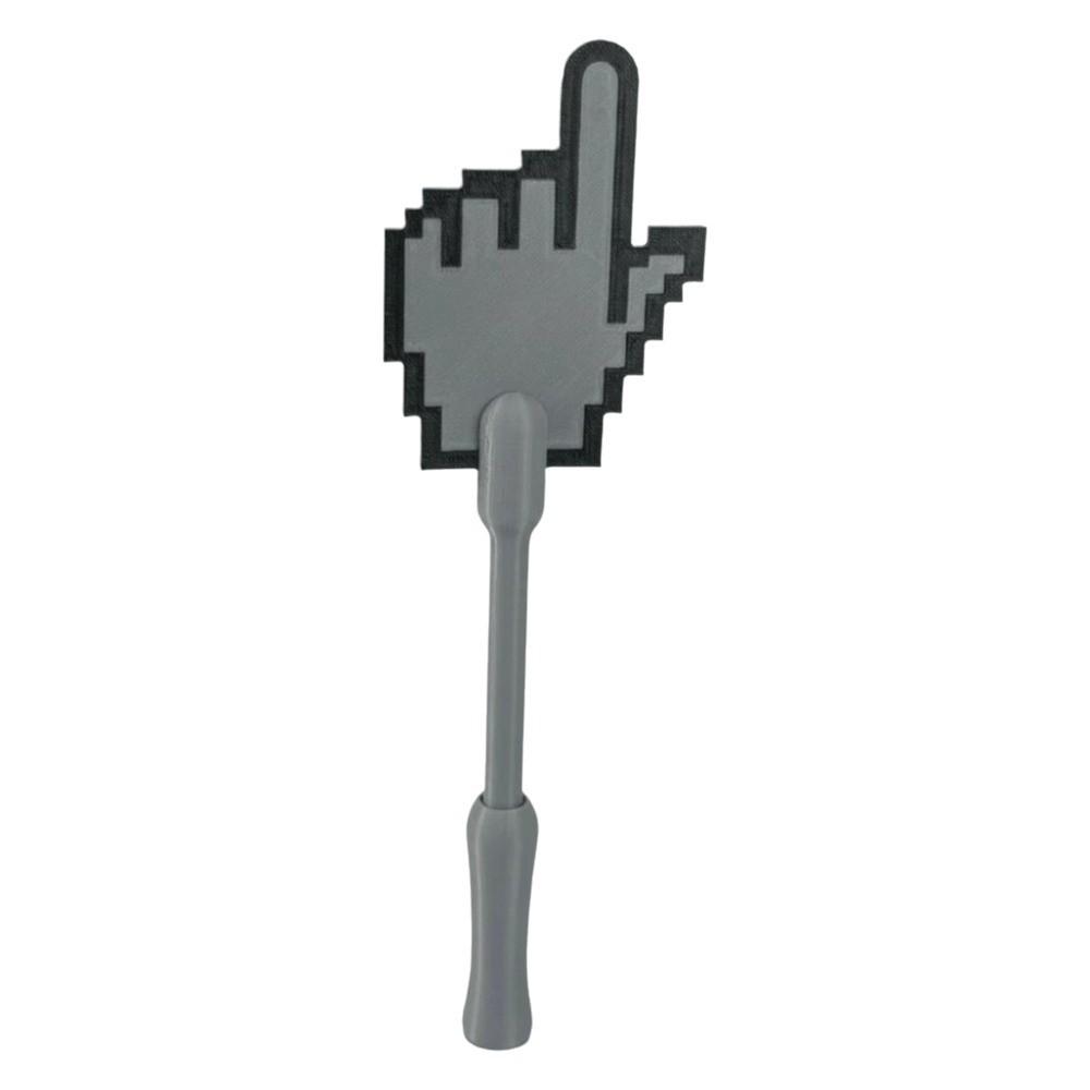 

Creative 3D Printed Wand Tap To Pay Detachable Index Finger Wand Holder Travel серый