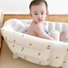 Neugeborenen-Badewanne Bequeme aufblasbare Badewanne Faltbarer Badeeimer für Kleinkind Baby Einfach zu verstauen