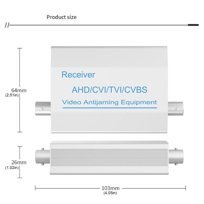 Analog Signal Video Converters Coaxials Video Antijamming Device AHDs/CVIs/TVIs Camera Signal Amplifiers Extender Filter
