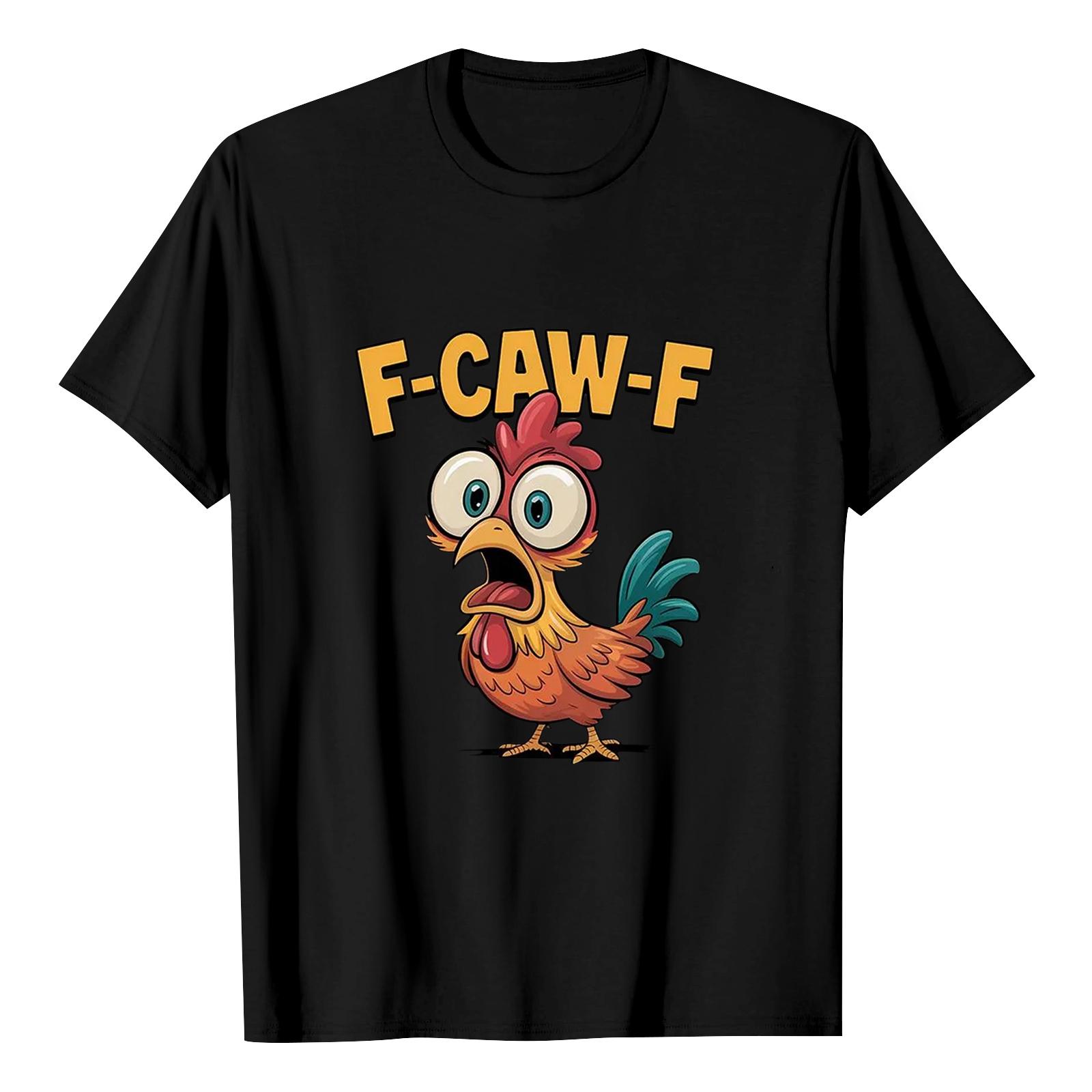 

F-CAW-F Women s Casual Letter Print Short-sleeved Top T-shirt XXL чёрный