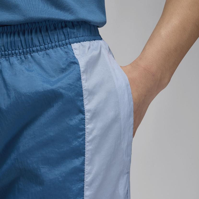 Jordan Sport Color Block Drawstring Casual Jogger Pants Men Bottoms Blue FN5851-457