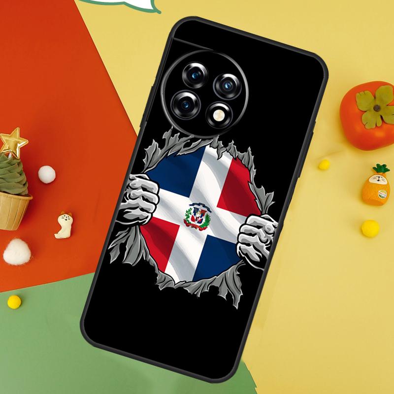 Dominican Republic Flag Case For OnePlus 9 10 Pro 11 12 13 15 13T 13R 12R 10T 8T Nord 5 CE 2 3 4 Lite N20 N30 Cover