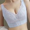 Large Size Lingerie Women's Full Cup Adjustable Thin Cut Breast Bra Push Up Bra