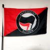 Bandeira da Ação Antifascista, Bandeira Antirracismo, Faixa de Decoração para Exterior, Poliéster Pendurada a Voar, 90x150cm