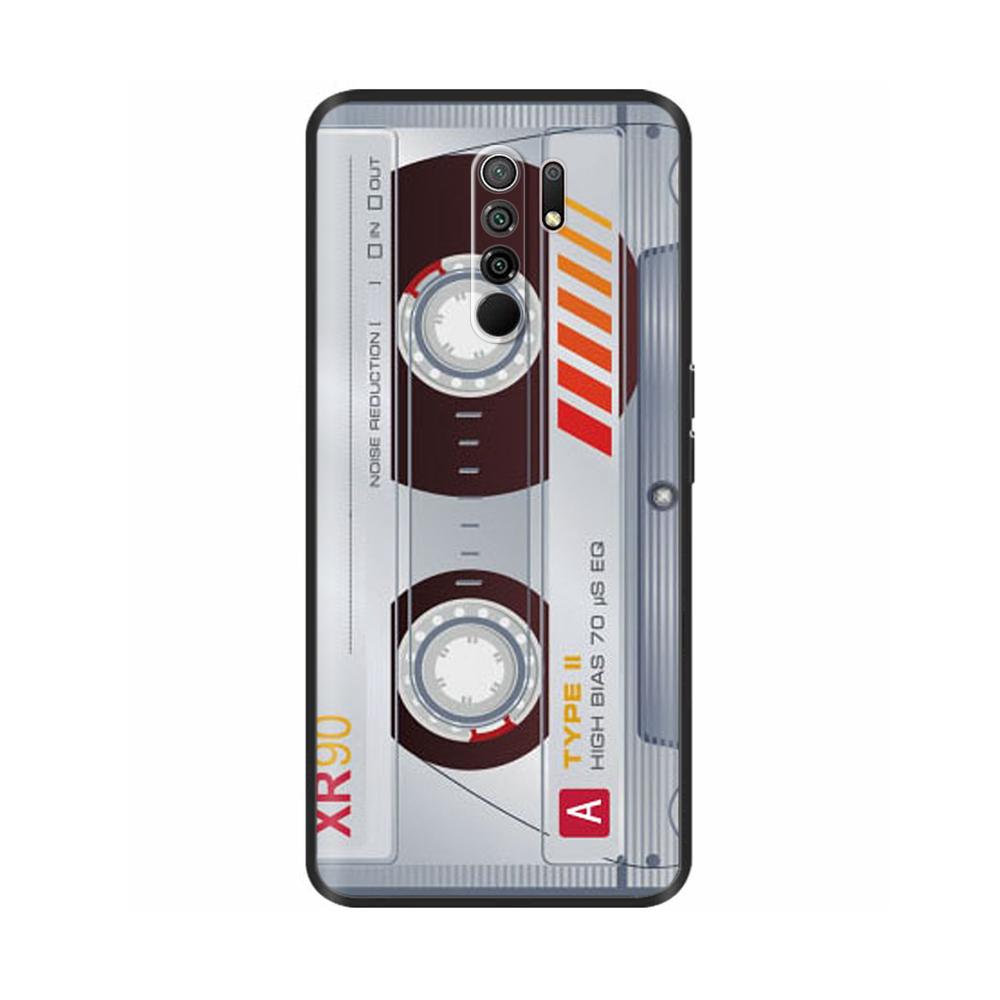 Silicon Case for Xiaomi Redmi 9 Redmi9 Case Back Cover Coque Funda Shell Soft Black TPU Cute Cartoon Phone Bag Bumper Protective