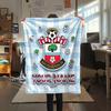 Custom Name Southampton Flannel Blanket, High Quality Comfortable for All Seasons, Home Decor, Warmth and Comfort