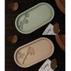 Easy to Use Silicone Mold Creating Decorative Trays Moulds with Unique Elliptical Shape Suitable for Gifting Making