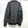 Fendi Zucca General Pattern Knit Apparel Tops Long Sleeve Sweater Wool Gray