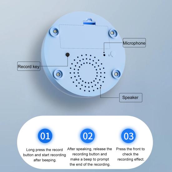 İletişim için Pet Düğmesi Köpek Kedi Eğitimi için Ses Kayıt Düğmesi İnteraktif Buzzer Konuşan Düğme Köpek Clicker Eğitici Oyuncak