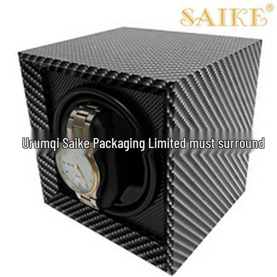 Leather Coffee Color PU Automatic Watch Winder Box for 10 Watches