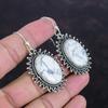 Howlite Earring Genuine Gemstone Earring 925 Sterling Silver Earrings Dangle Earring Handmade Silver Jewelry Gifts For Women Howlite Jewelry