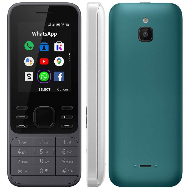 Cellphone 6300 4G Dual Sim 4GB 2.4Inch Unlocked Mobile Bluetooth Basic Phone