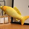 Red Koi Fish Plush Doll With Short Plush Material And Fluffy Structure For Living Space Decor