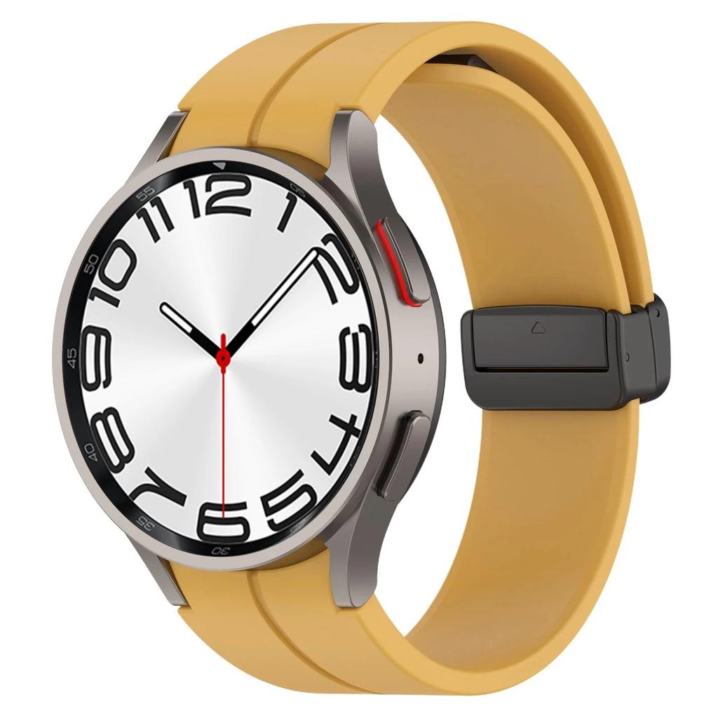 Silicone No Gaps Strap For Samsung Galaxy Watch 7/6/5/4 44mm 40mm 5Pro 45mm Bracelet Band Galaxy 6 Classic 47mm 43mm 46mm Correa