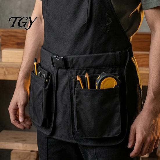 Hiking Waist Pocket Multi-function Belt Apron Bag for Outdoor, Large Capacity Multi-Pocket Adjustable Pouch, Waistband Fanny Pack Women and