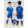 Boys Football Jersey Tracksuit Child Soccer Sports Uniforms Kids Play Ball Sportswear Kits Vest Children's Football Suit Socks 1