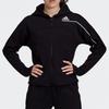 adidas ZNE Hoodie with Drop Shoulders Women Jackets Black GM3275
