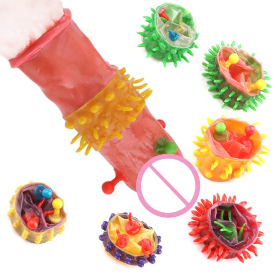 Adult Condom Long Lasting Universal Elastic Couple Adult Sex Toys G-point Condoms for Personal Use