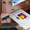 4-Port 12-24V RV USB Outlet Fast Car Charging Dual PD3.0 Dual QC3.0 Socket Wall Mount Charger Accessories For Bus Boat Truck