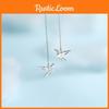 Diamond Sparkling Yixuan Origami Crane Ear Threader Popular Chain Element Design