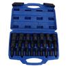 25Pcs Screw Extractor Set Alloy Steel Multifunctional Manual Broken Screw Remover Tool for Repair Maintenance