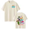 T-shirts Rapper Bad Bunny Debi Tirar Mas Fotos DTMF Hommes Femmes Vêtements Mode Hip Hop Décontracté Coton T-shirt Surdimensionné