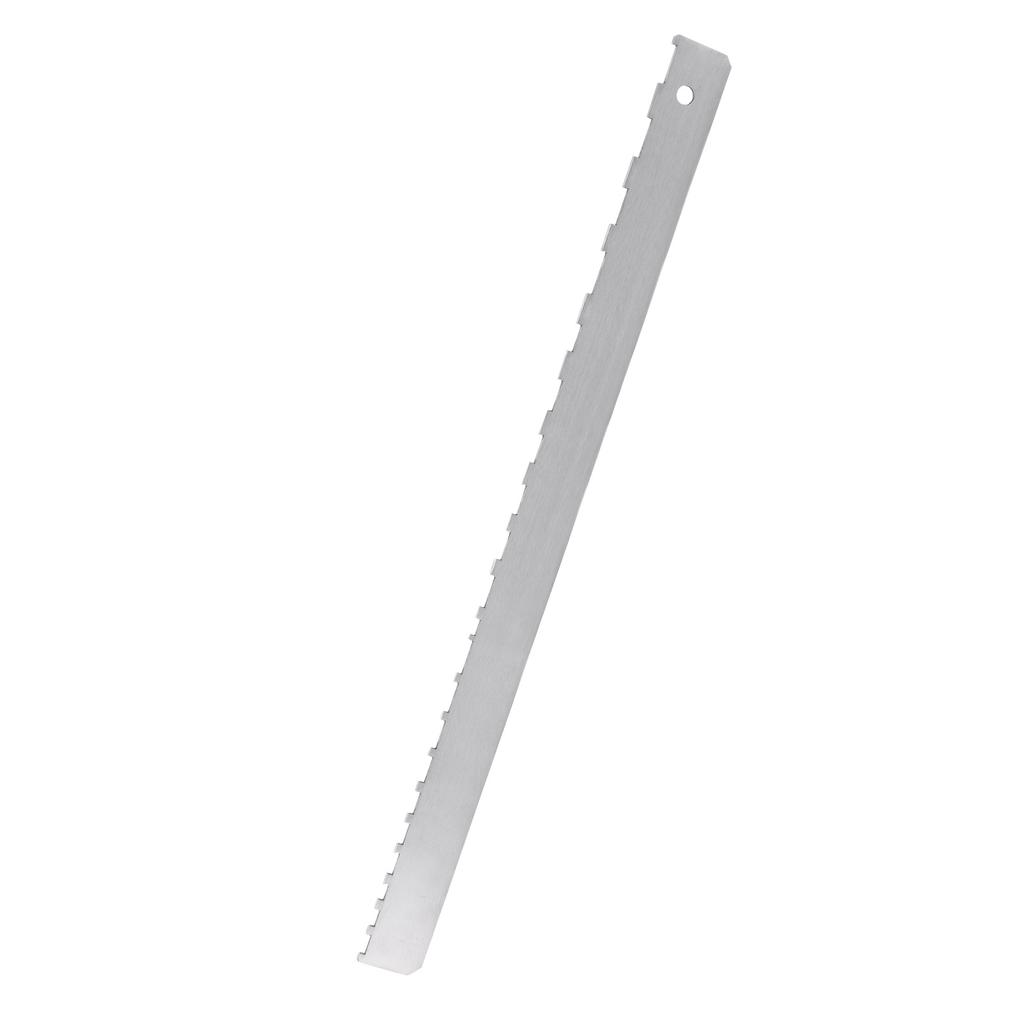Guitar Neck Notched Ruler Aluminum Music Instrument Accessories for Electric Folk BassM02833