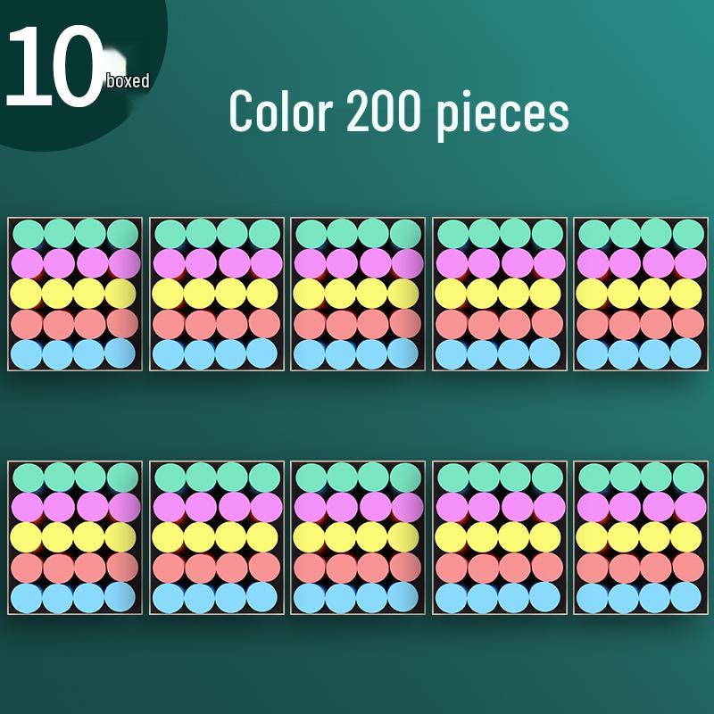 Extra Large Dustless Colored Chalk for Children's Drawing Boards