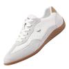 Red Dragonfly Men's Genuine Leather Retro German Trainers - 2026 Spring Collection, Wear-Resistant, Versatile, Casual Sneakers.