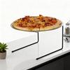 4x Food Serving Display Stand Pizza Holder Stands Space Saving Iron Wire Tray Riser for Party