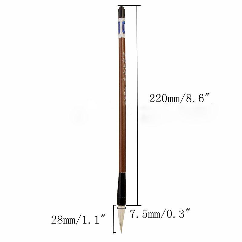 6pcs New Chinese Japanese Water Ink Painting Writing Calligraphy Brush Pen Set