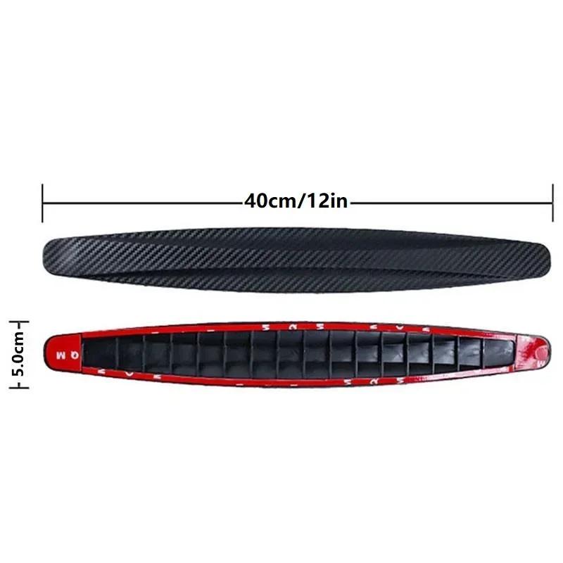 8Pcs Large/Small Size Car Bumper Protector Strip Guard Corner Protection Strips Scratch Protector Crash Blade Anti-Collision