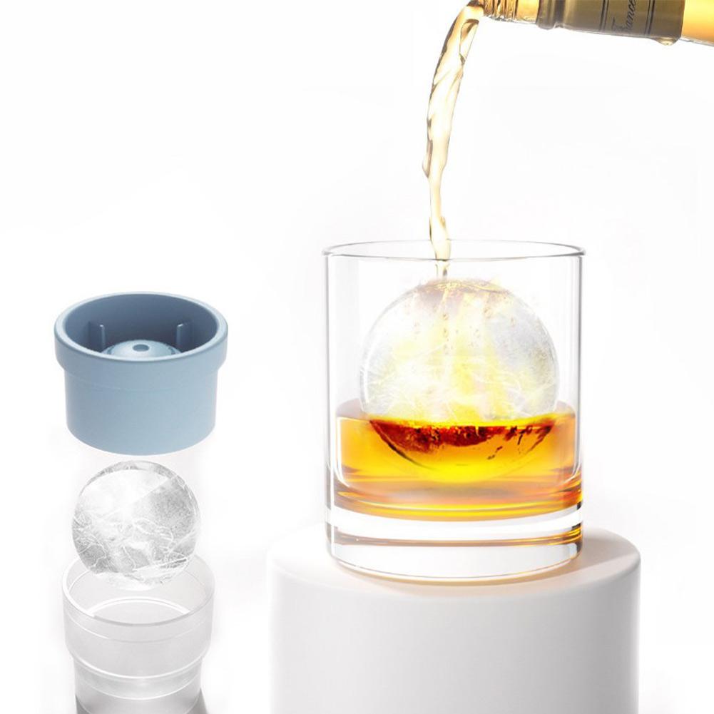 Cocktails Ice Cube Mold Ice Hockey Tray Bars For Home Use PP Material Round