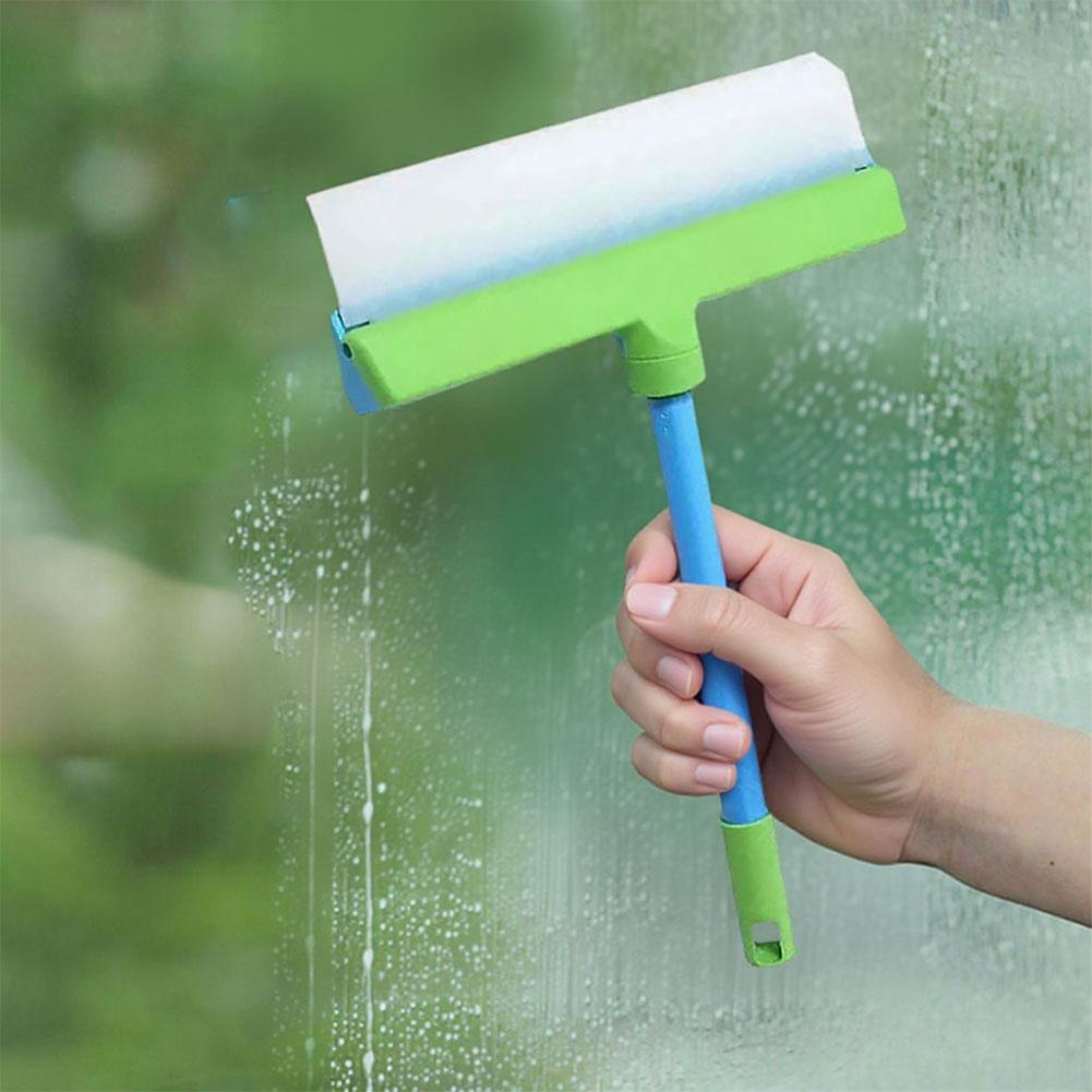 Water Removal Blade T Bar Silicone Window Squeegee Kit Wear Resist Multifunction Clean Scraper for Shower Glass Mirror Door Car