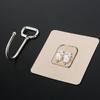 5PCS Transparent Wall Hooks Heavy Duty Self Adhesive Hook Door Hangers Load Rack Hooks