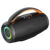 50W Portable BT 5.3 Speaker with RGB Lights, IPX6 Waterproof Outdoor Speaker, 6000mAh Rechargeable Sound Box, AUX TF