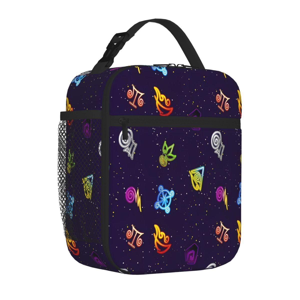 Bestselling Wizard101 - The Spiral Schools Eco Friendly Neoprene Lunch Bag Daily Meal Prep Lightweight Lunch Bag One Size