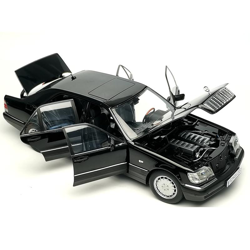 Flaw Special Offer Diecast 1/18 Car Model Scale Mercedes Benz S600 Alloy Model Car Toys for Boys Gift Benz S600 Original Box