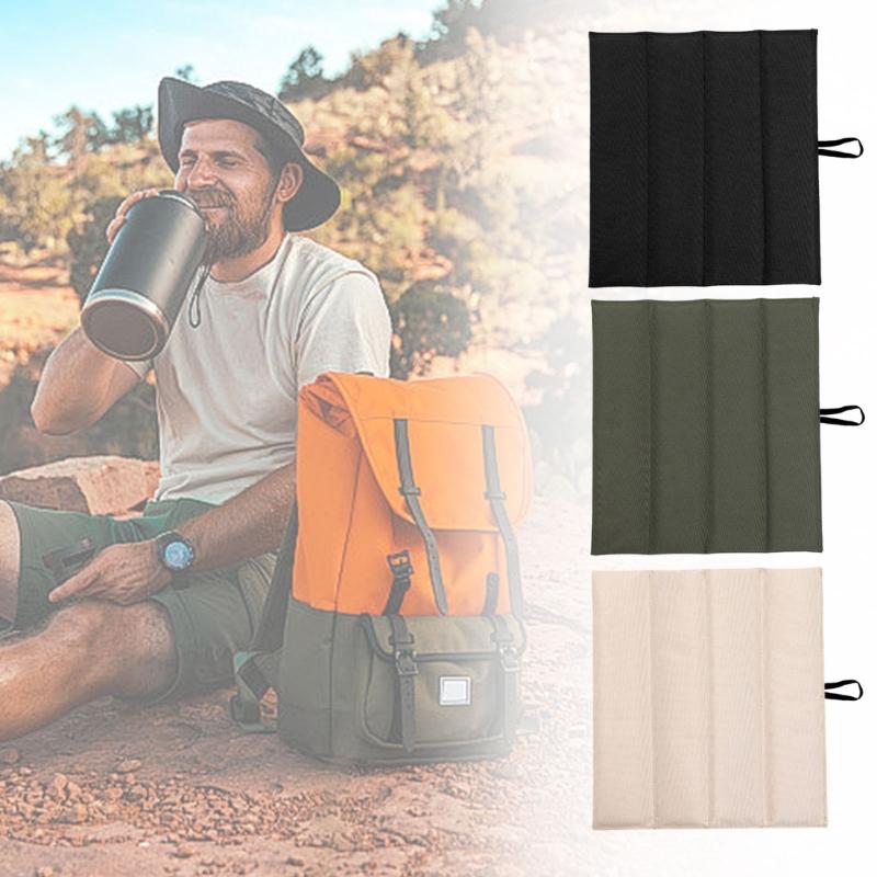 Outdoor Camping Hiking Seats Pad Folding Seats Cushion Portable Moistureproof Seats Pad for Camping Picnics Hiking