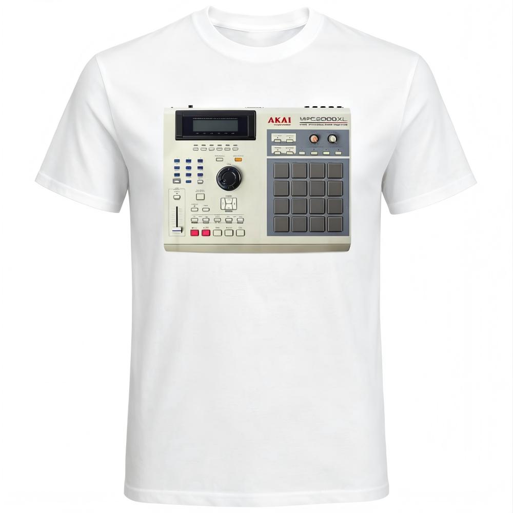 Akai MPC2000XL Beat Maker Music Producer Graphic T-Shirt