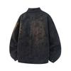 Down Jacket Men's% White Duck Down Winter New Loose Lapel Leather Jacket Men's