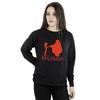 Disney Womens/Ladies Big Hero 6 Baymax Fist Bump Cutout Sweatshirt