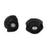 A Pair A65 Black Suitcase Mute Wheel Universal Luggage Replacement Outdoor SuppliesS